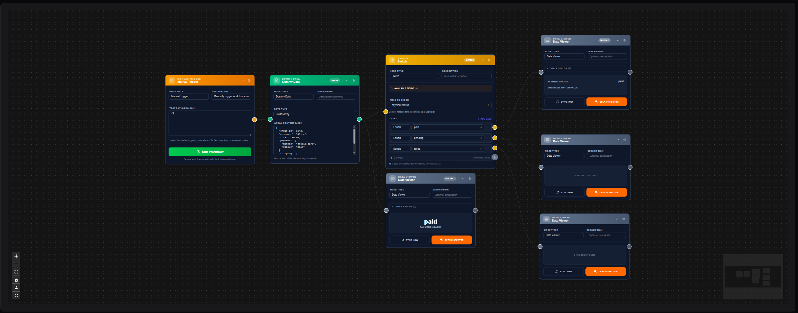 Switch with For Each — workflow routing from a collection
